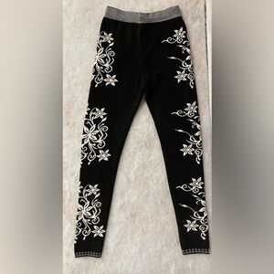 Connection 18 Black and White Striped Garment